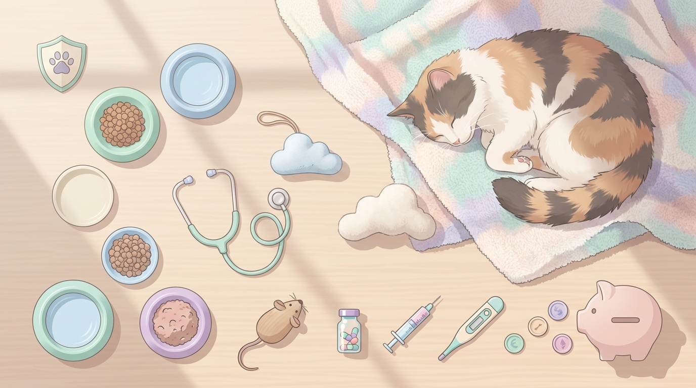 猫の医療費の平均は?年齢別・病気別の相場と備え方を解説
